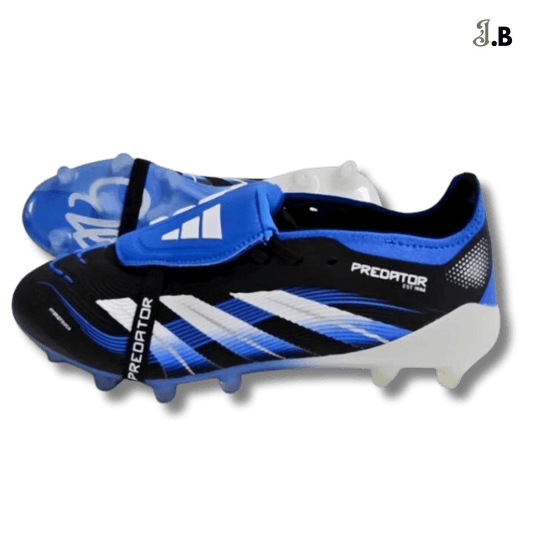 Adidas Predator Accuracy Light Slate Gray/Dodger Blue Cleats - JogaBonito - Athletic Shoes