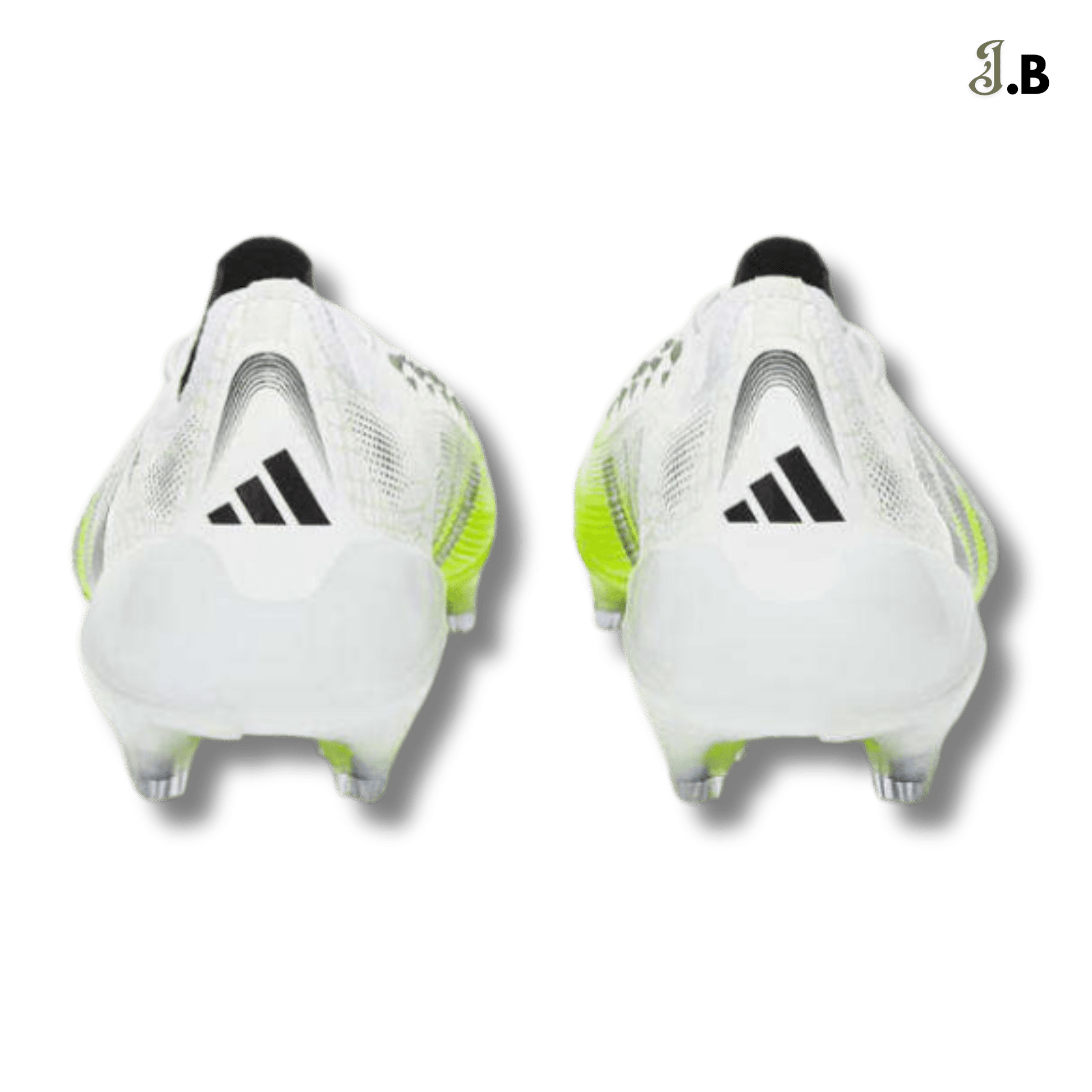 Adidas Predator League White/Light Green Cleats - JogaBonito - Athletic Shoes
