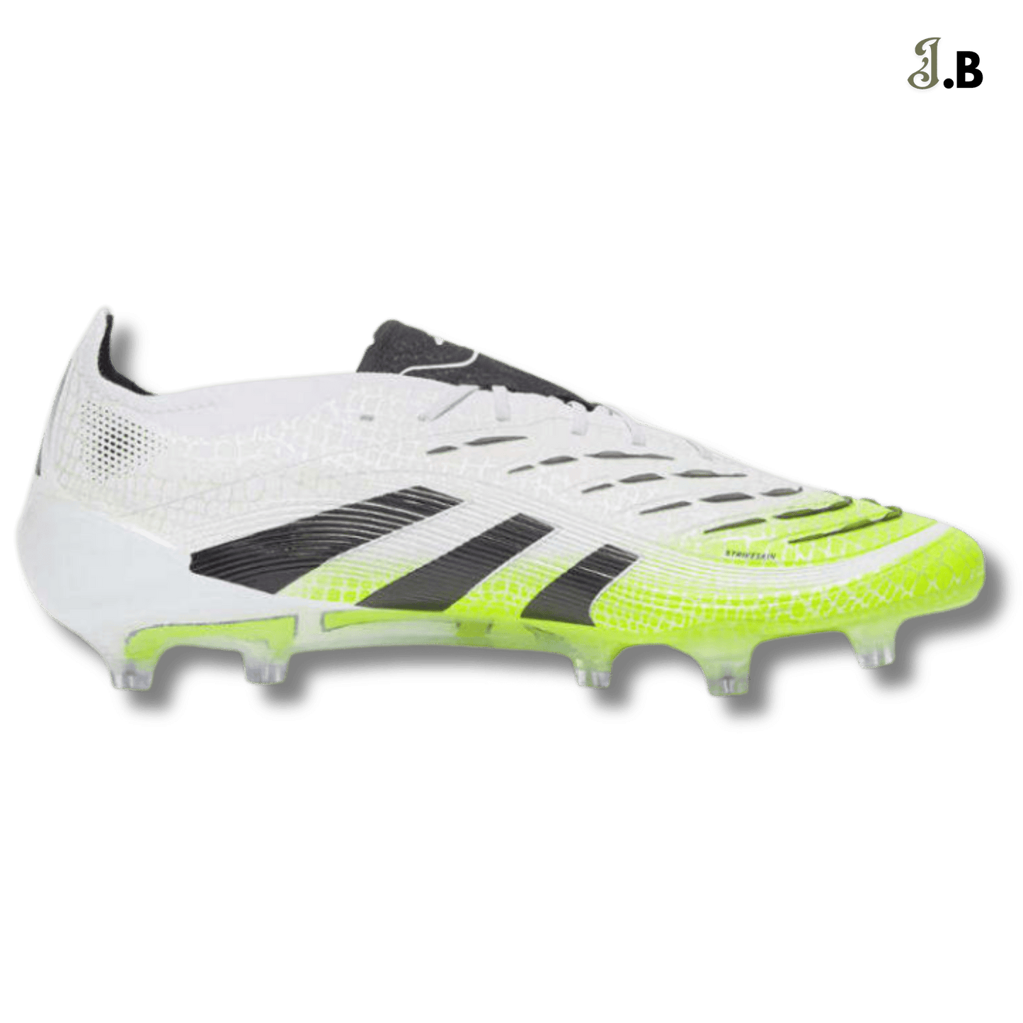 Adidas Predator League White/Light Green Cleats - JogaBonito - Athletic Shoes
