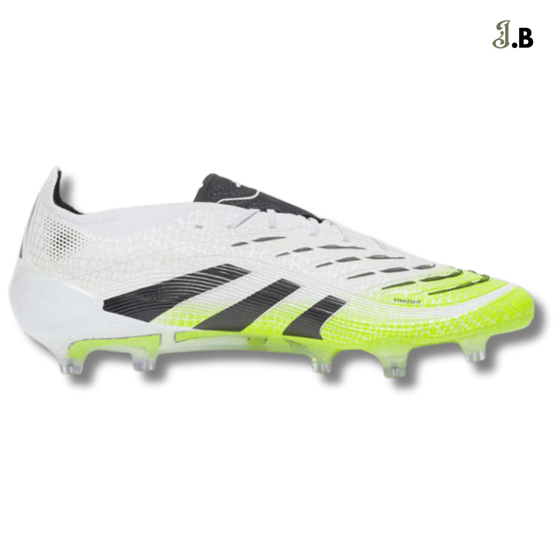 Adidas Predator League White/Light Green Cleats - JogaBonito - Athletic Shoes