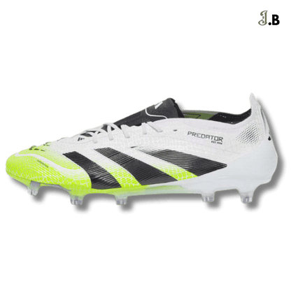 Adidas Predator League White/Light Green Cleats - JogaBonito - Athletic Shoes