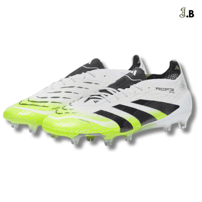 Adidas Predator League White/Light Green Cleats - JogaBonito - Athletic Shoes