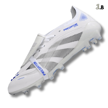 Adidas White/Blue Predator Accuracy AG Cleats - JogaBonito - Athletic Shoes