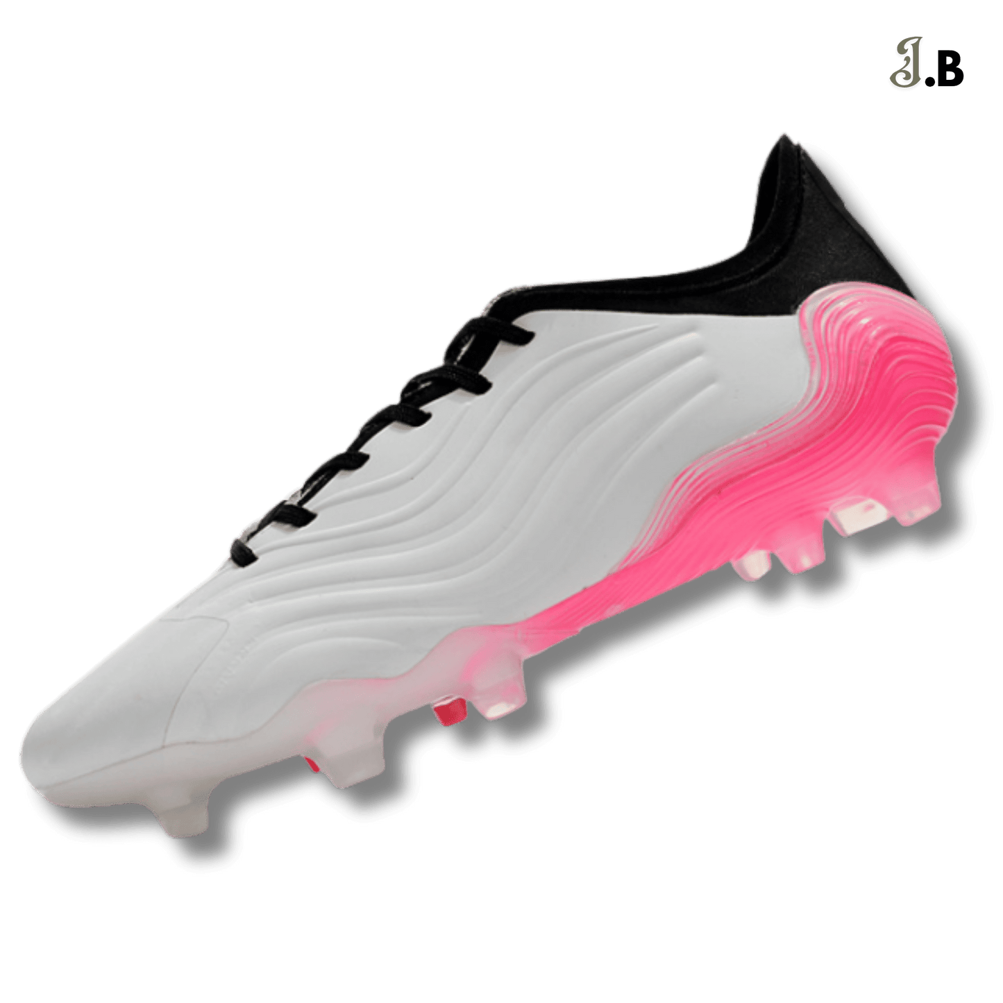 Adidas White/Pink Sense 1 FG Copa Cleats - JogaBonito - Athletic Shoes