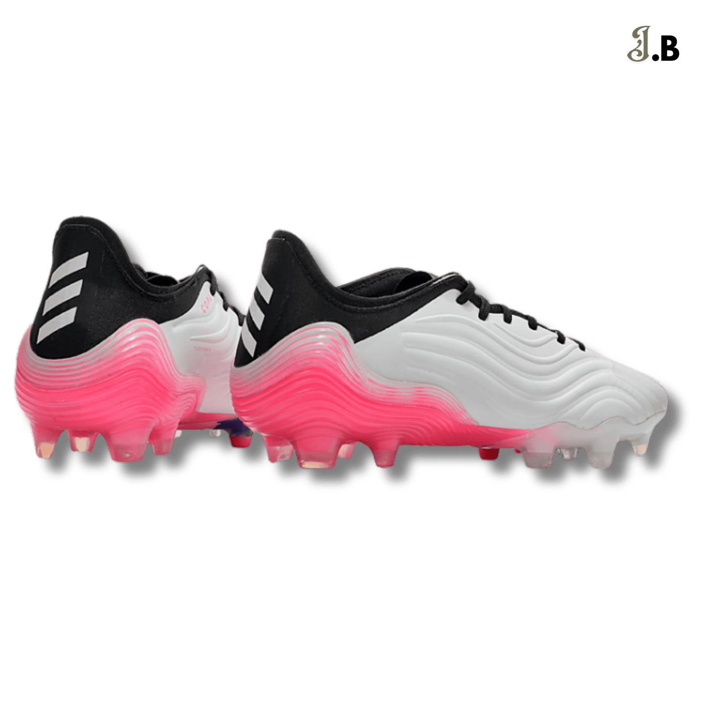 Adidas White/Pink Sense 1 FG Copa Cleats - JogaBonito - Athletic Shoes