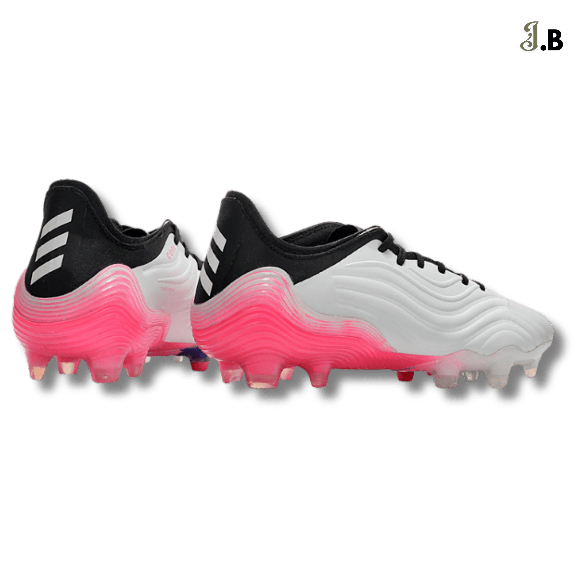 Adidas White/Pink Sense 1 FG Copa Cleats - JogaBonito - Athletic Shoes