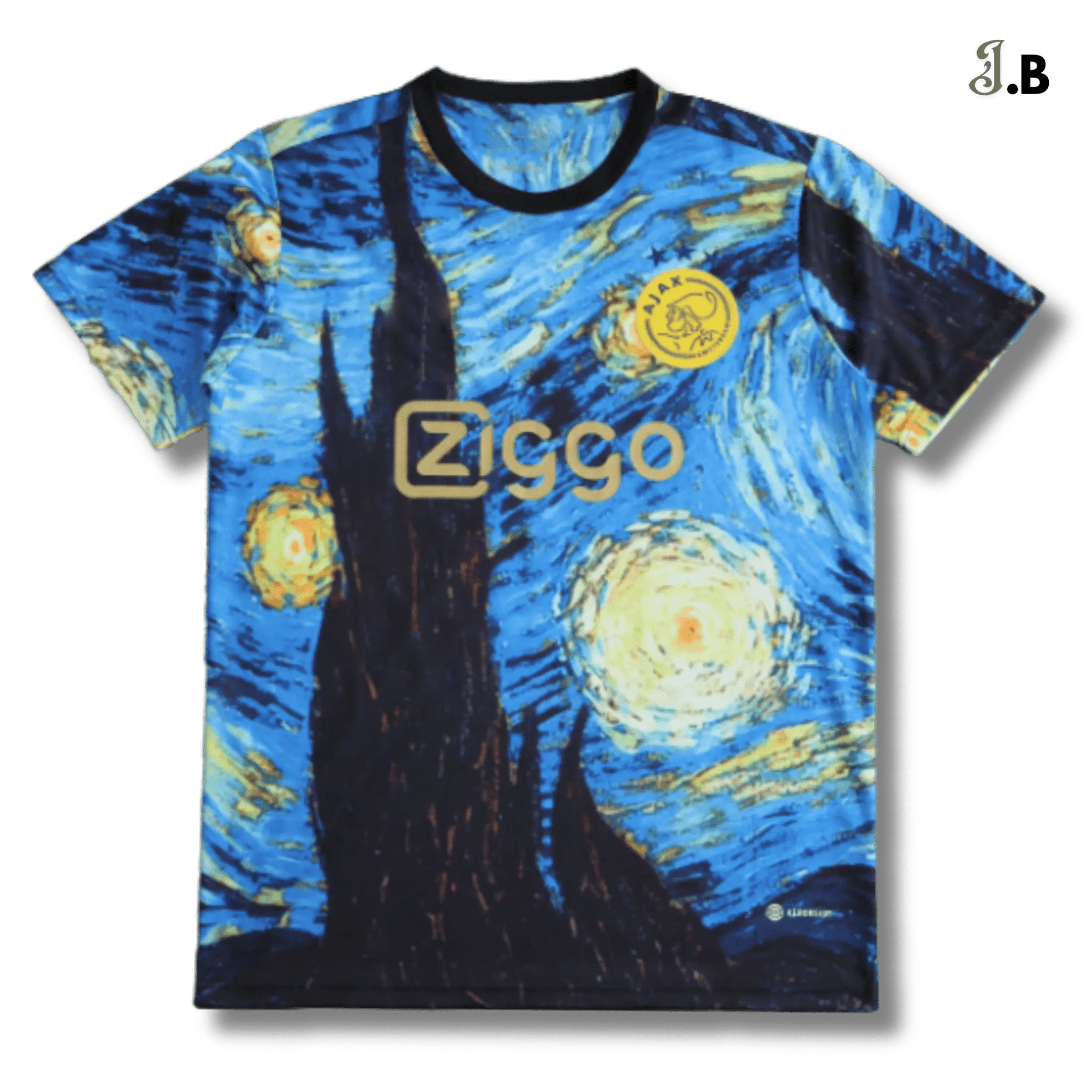 AFC Ajax 23 Van Gogh Starry Night Concept Jersey - JogaBonito - Jersey