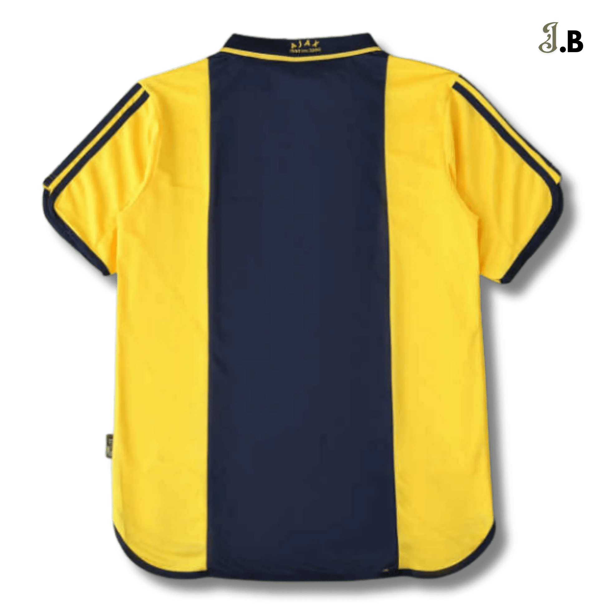 AFC Ajax Vintage 01 Blue & Yellow Away Fan Jersey - JogaBonito - Jersey