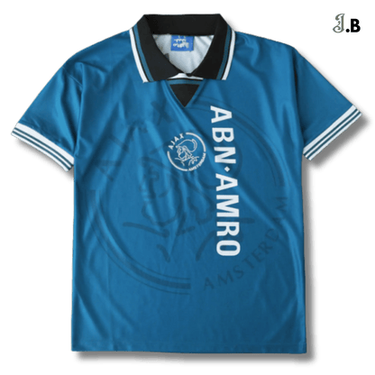 AFC Ajax Vintage 95 Blue Away Fan Jersey - JogaBonito - Jersey