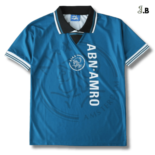 AFC Ajax Vintage 95 Blue Away Fan Jersey - JogaBonito - Jersey
