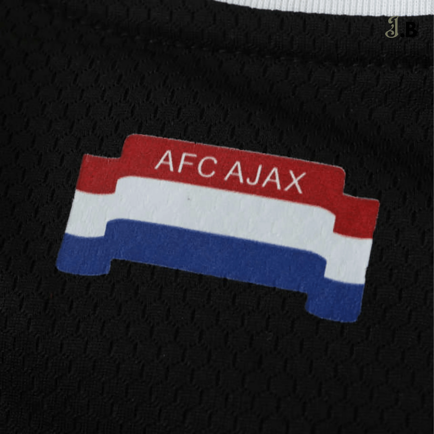 AFC Ajax Vintage Black Training Jersey - JogaBonito - Jersey