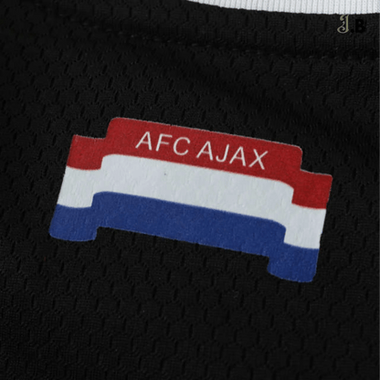 AFC Ajax Vintage Black Training Jersey - JogaBonito - Jersey