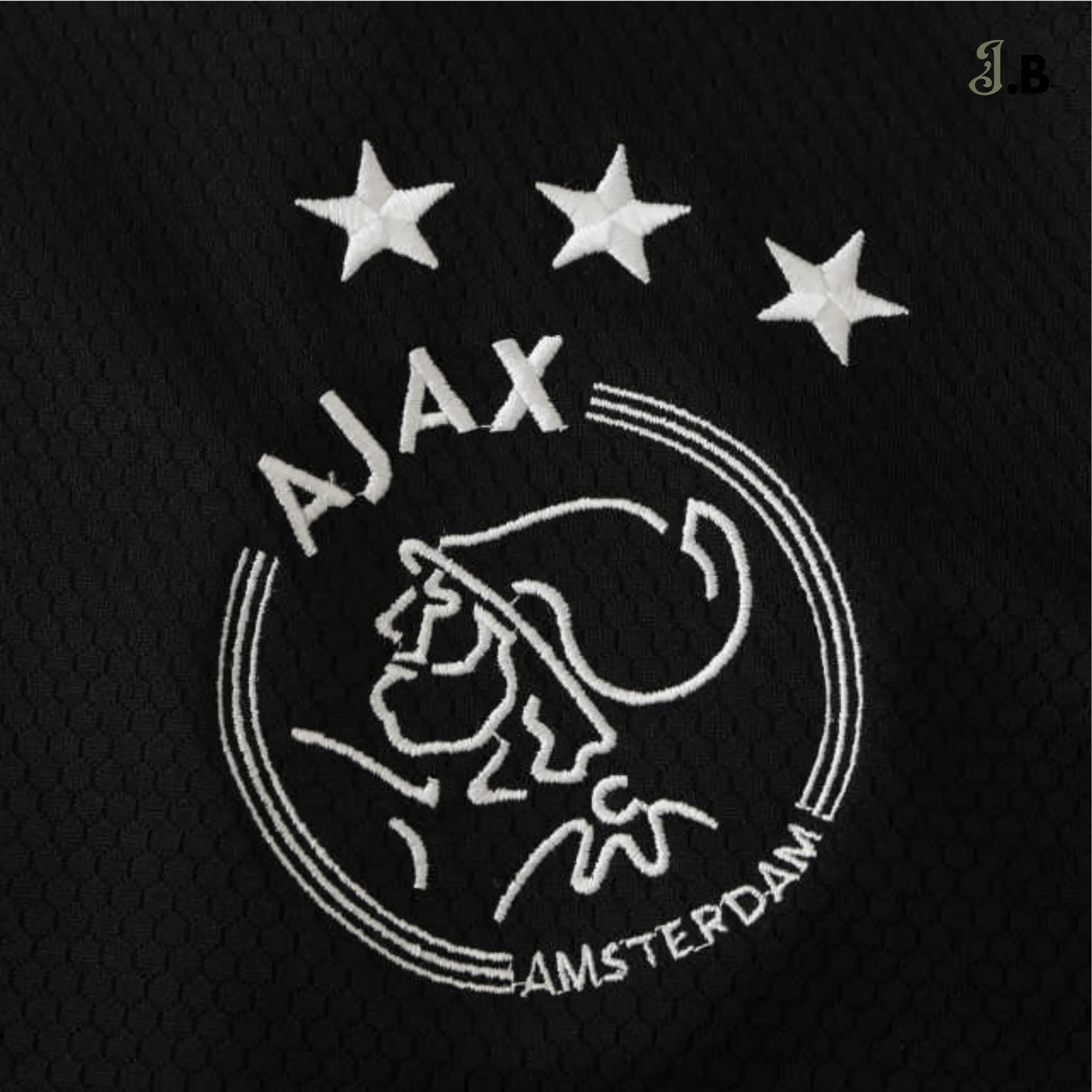 AFC Ajax Vintage Black Training Jersey - JogaBonito - Jersey