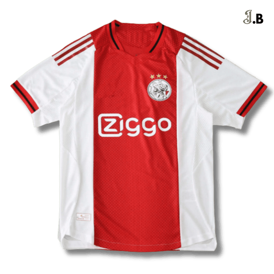 AFC Ajax Vintage Classic Red Home Player Jersey - JogaBonito - Jersey
