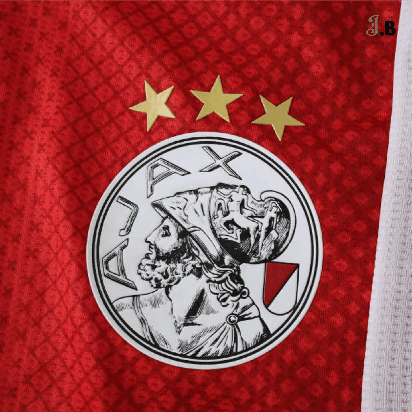AFC Ajax Vintage Classic Red Home Player Jersey - JogaBonito - Jersey