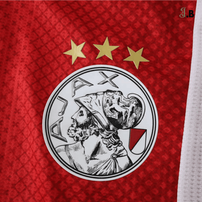 AFC Ajax Vintage Classic Red Home Player Jersey - JogaBonito - Jersey