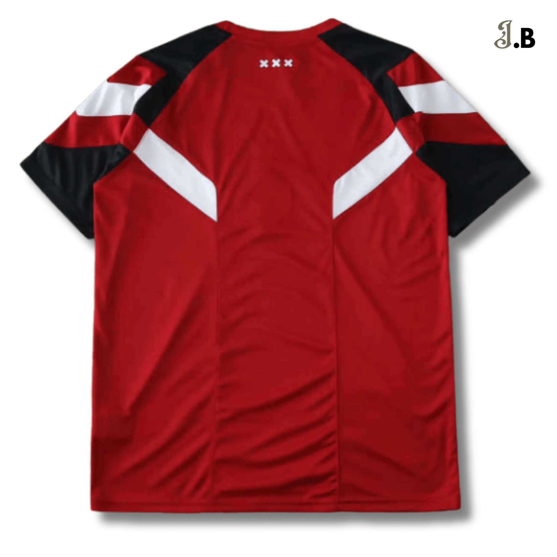 AFC Ajax Vintage Red Training Shirt - JogaBonito - Jersey