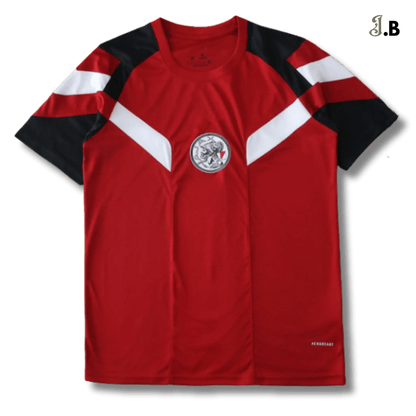 AFC Ajax Vintage Red Training Shirt - JogaBonito - Jersey