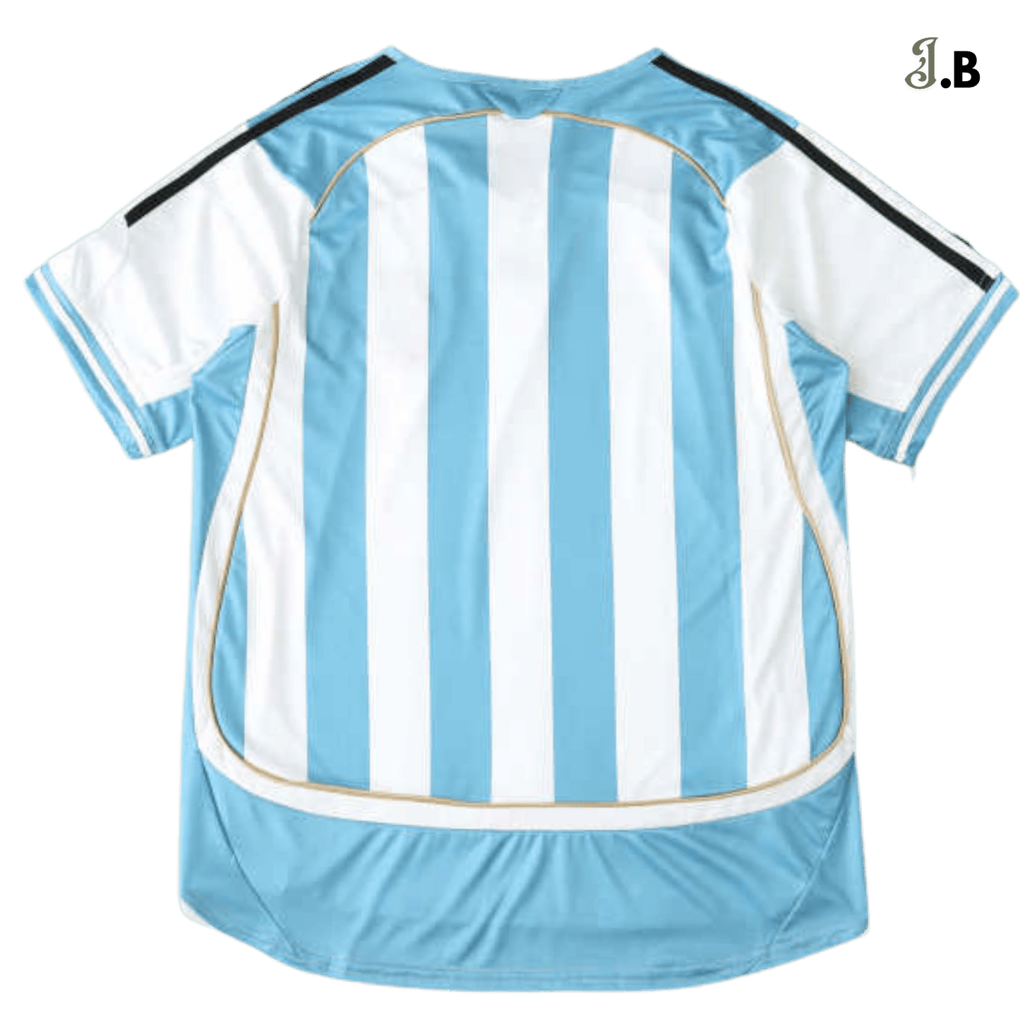 Argentina Vintage 06 Home White/Light Blue Jersey - JogaBonito - Jersey