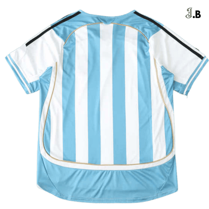 Argentina Vintage 06 Home White/Light Blue Jersey - JogaBonito - Jersey