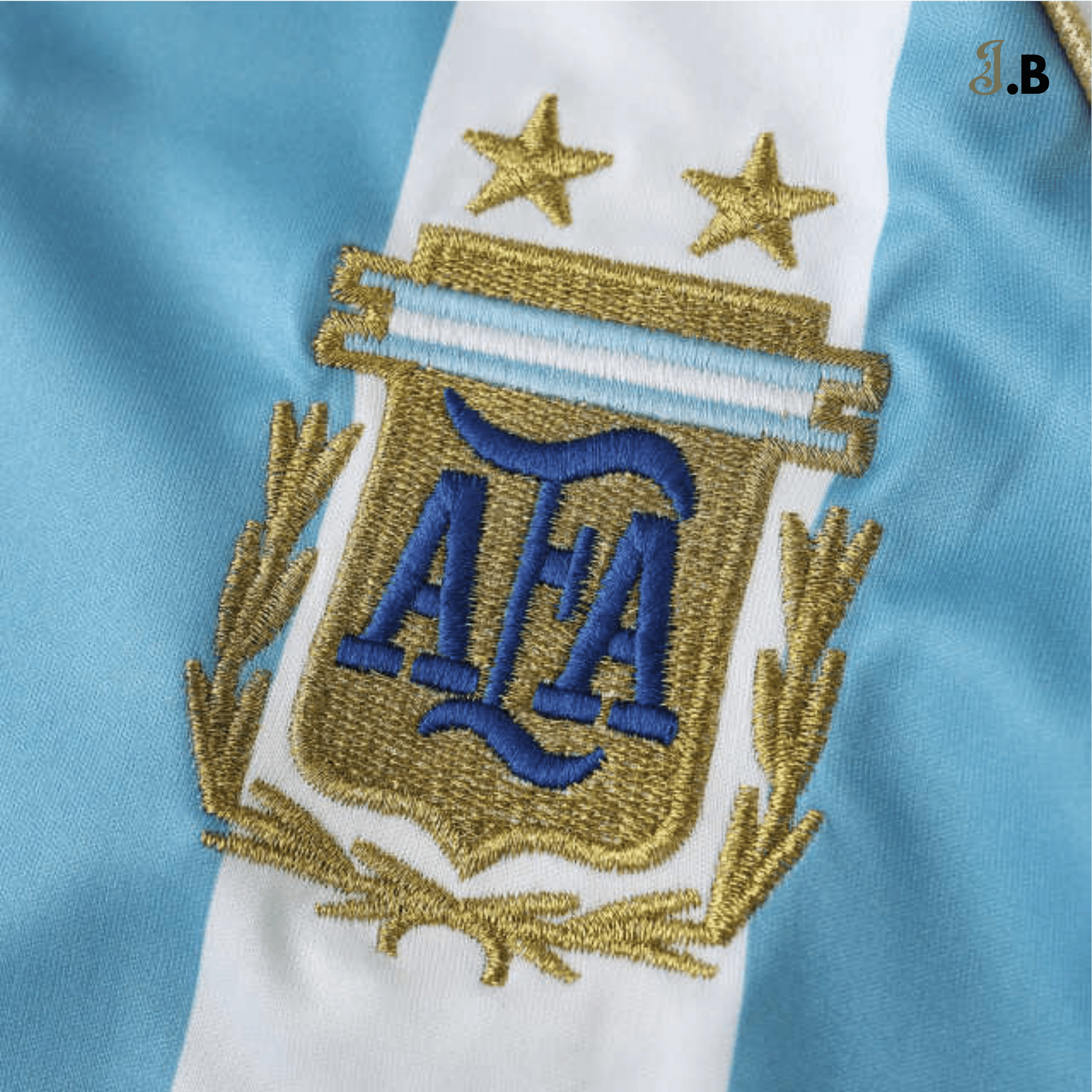 Argentina Vintage 06 Home White/Light Blue Jersey - JogaBonito - Jersey