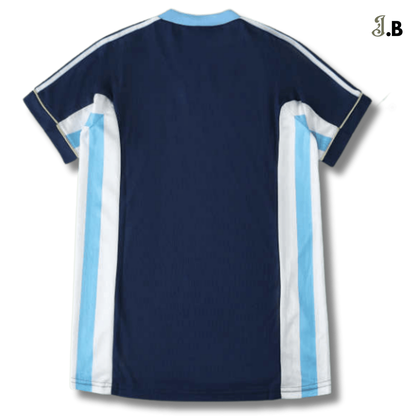 Argentina Vintage 98 Away Navy/White Jersey - JogaBonito - Jersey