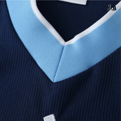 Argentina Vintage 98 Away Navy/White Jersey - JogaBonito - Jersey