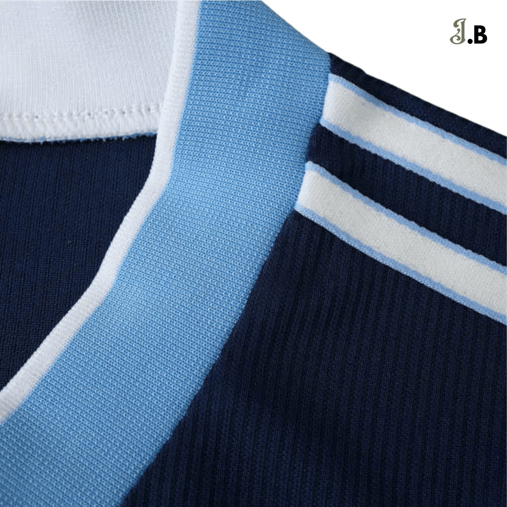 Argentina Vintage 98 Away Navy/White Jersey - JogaBonito - Jersey