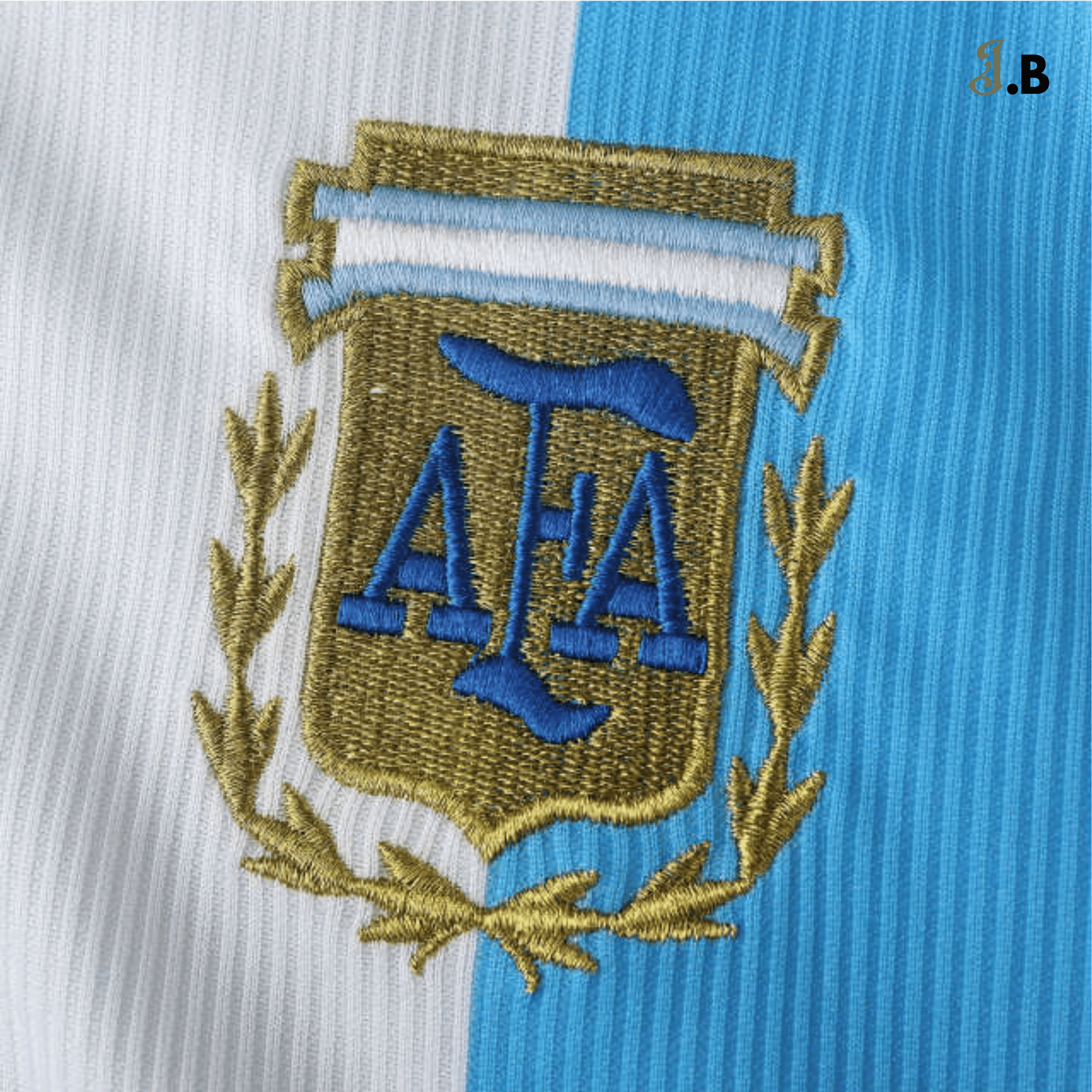 Argentina Vintage 98 Home Light Blue/White Jersey - JogaBonito - Jersey