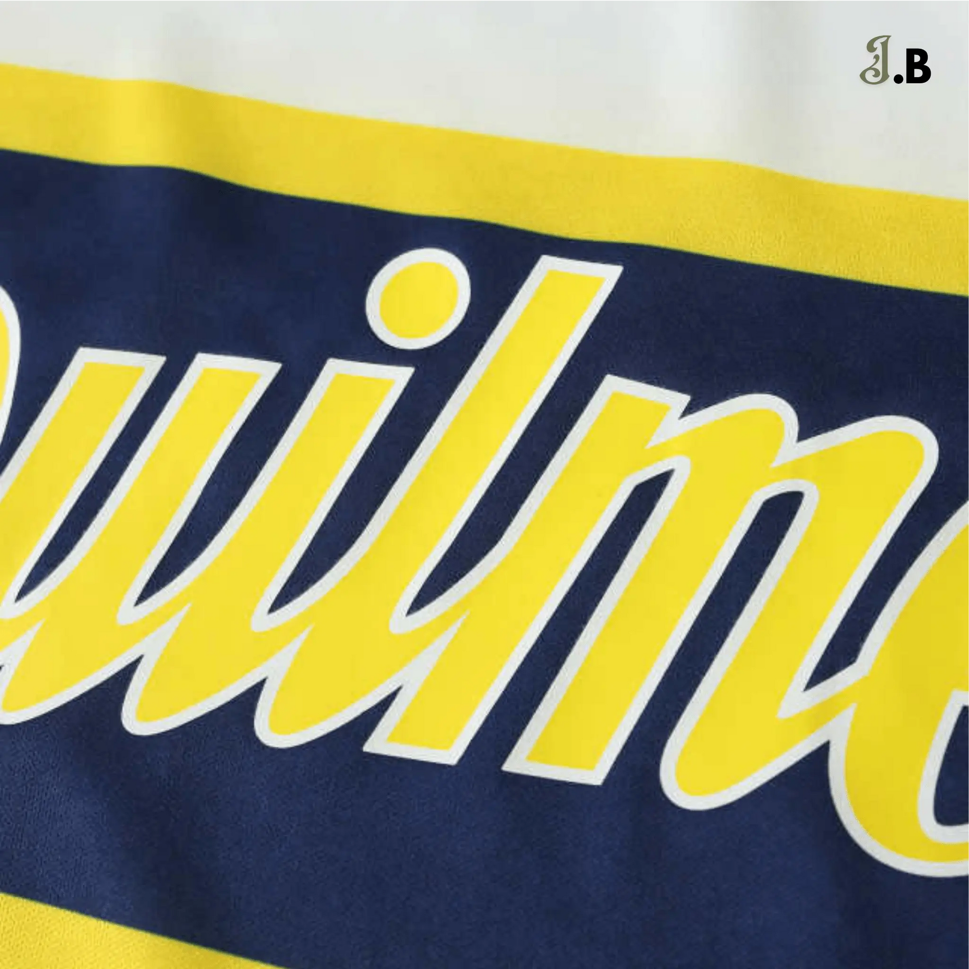 Boca Vintage 1996 White Away Jersey JogaBonito