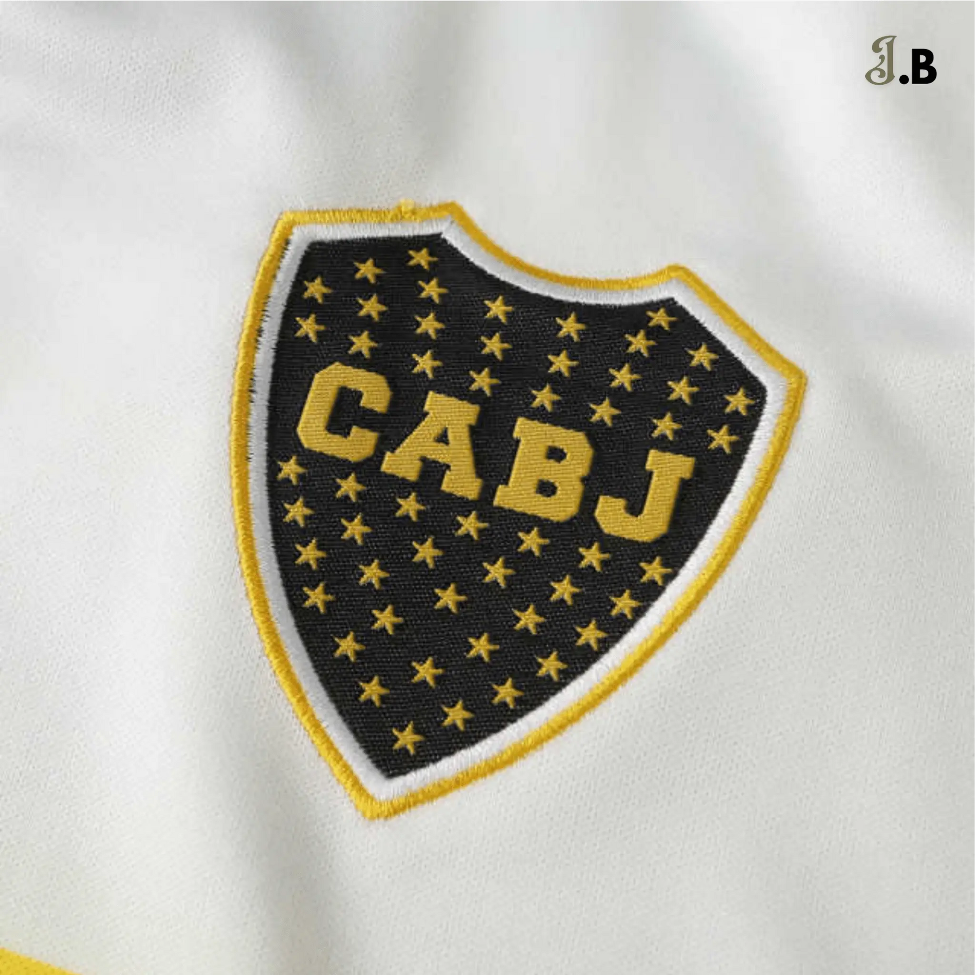Boca Vintage 1996 White Away Jersey JogaBonito