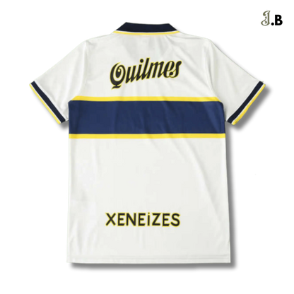 Boca Vintage 1996 White Away Jersey JogaBonito