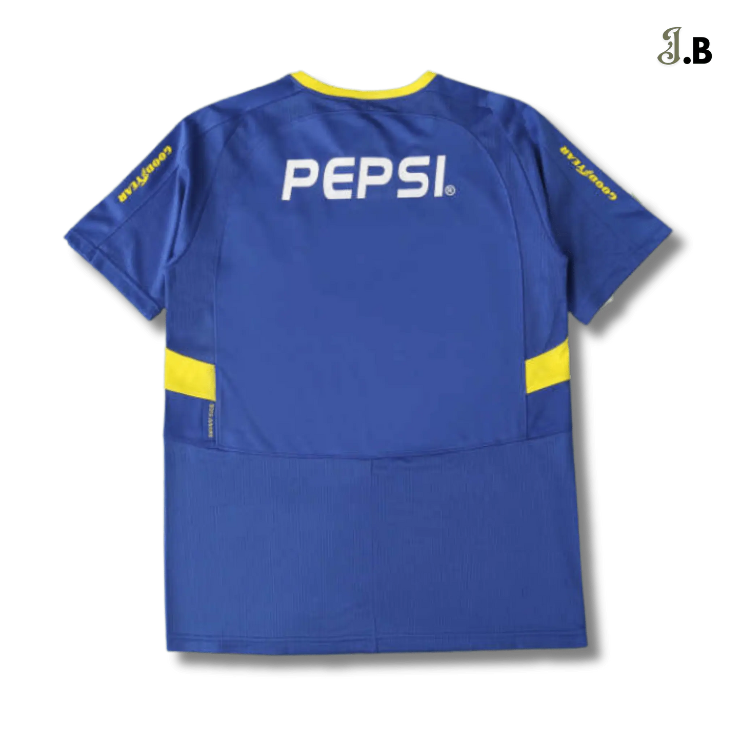 Boca Vintage 2003 Blue Home Jersey JogaBonito