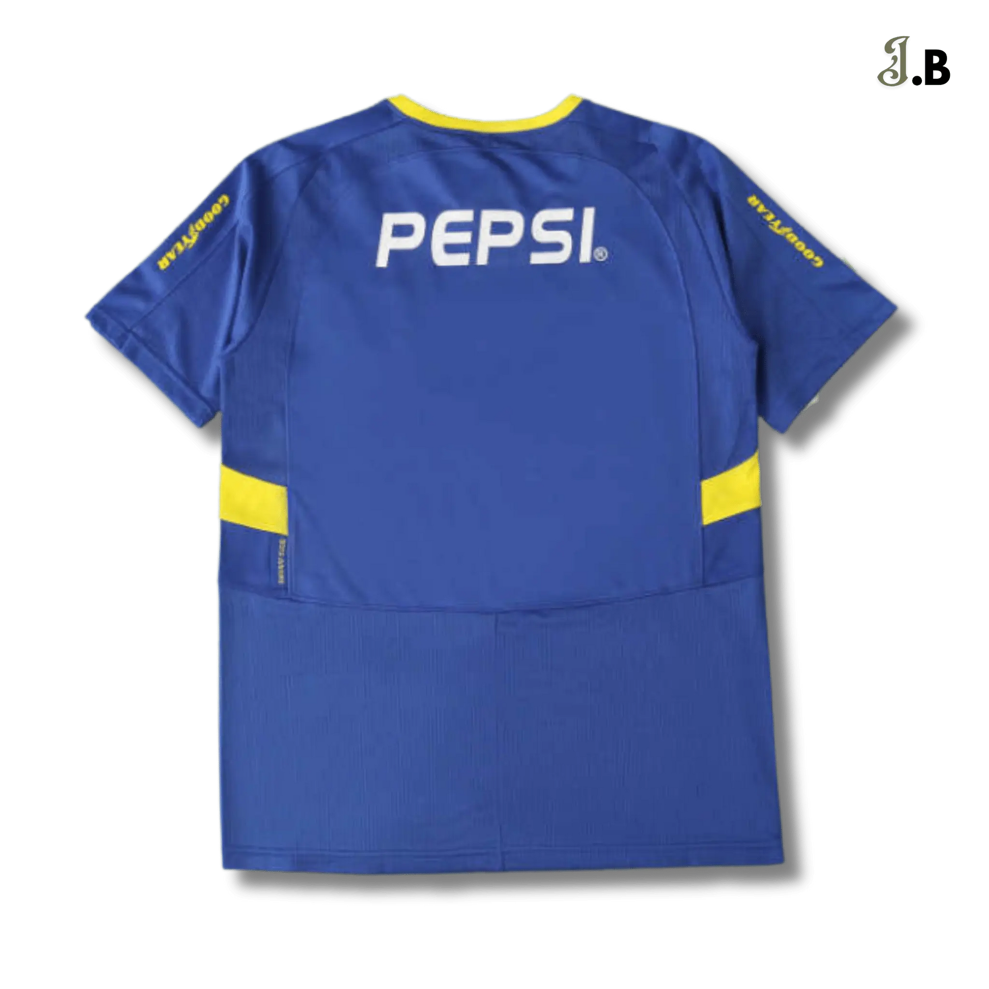 Boca Vintage 2003 Blue Home Jersey JogaBonito