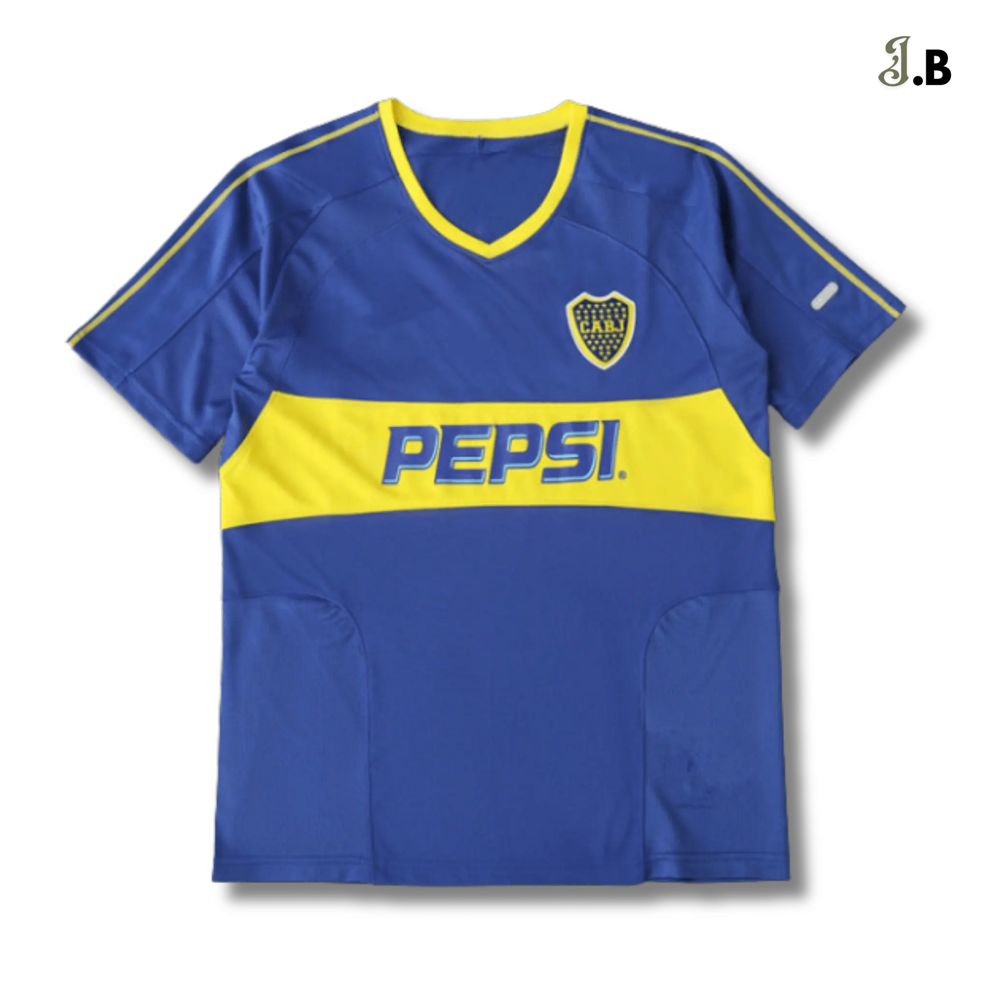 Boca Vintage 2003 Blue Home Jersey JogaBonito