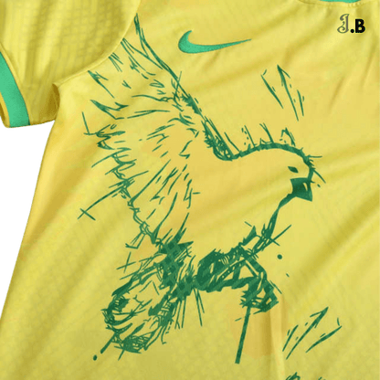 Brazil 2024 Fan Version Special Edition Yellow Jersey - JogaBonito - Jersey