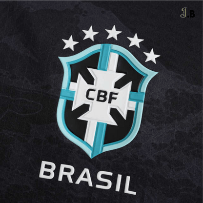 Brazil 2024 Player Version Bailey Memorial Black Jersey - JogaBonito - Jersey