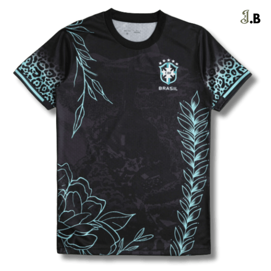 Brazil 2024 Player Version Bailey Memorial Black Jersey - JogaBonito - Jersey
