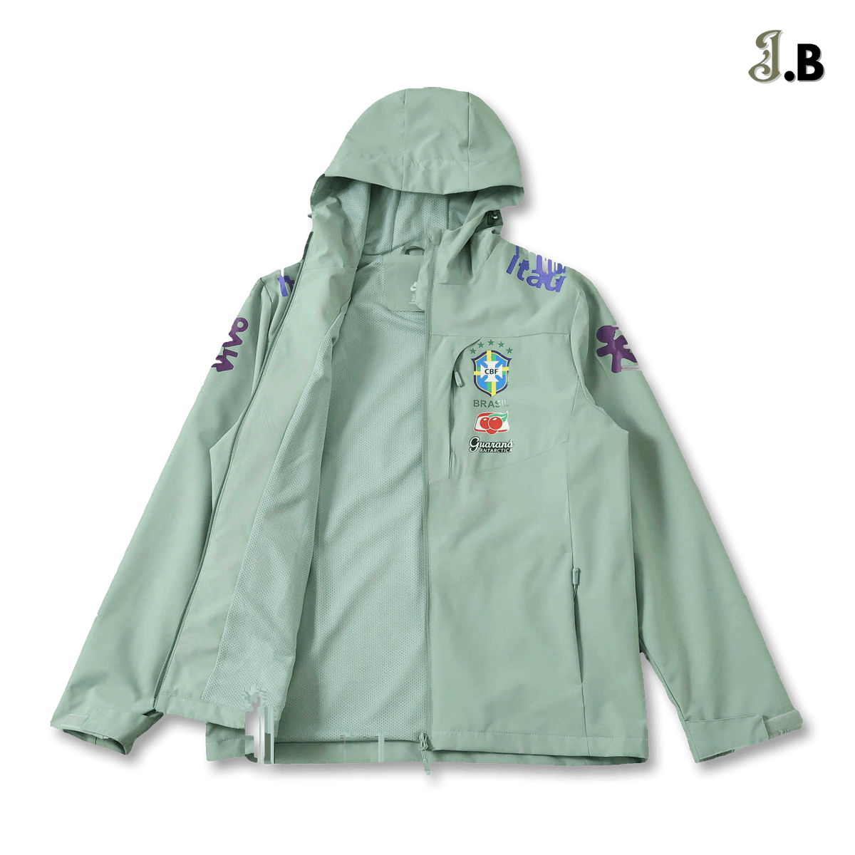 Brazil Heritage Training Jacket - JogaBonito - Jacket