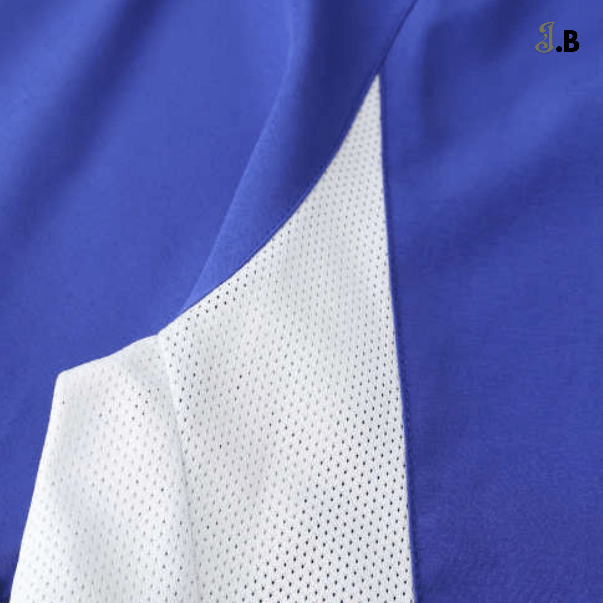Brazil Vintage 02 Away Fan Version Blue Jersey - JogaBonito - Jersey