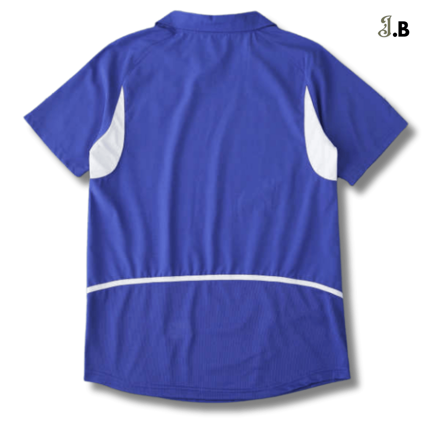 Brazil Vintage 02 Away Fan Version Blue Jersey - JogaBonito - Jersey