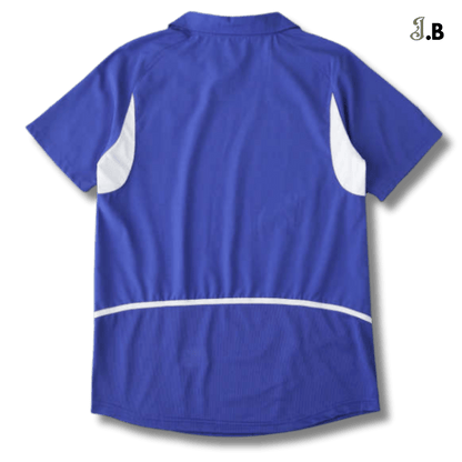 Brazil Vintage 02 Away Fan Version Blue Jersey - JogaBonito - Jersey