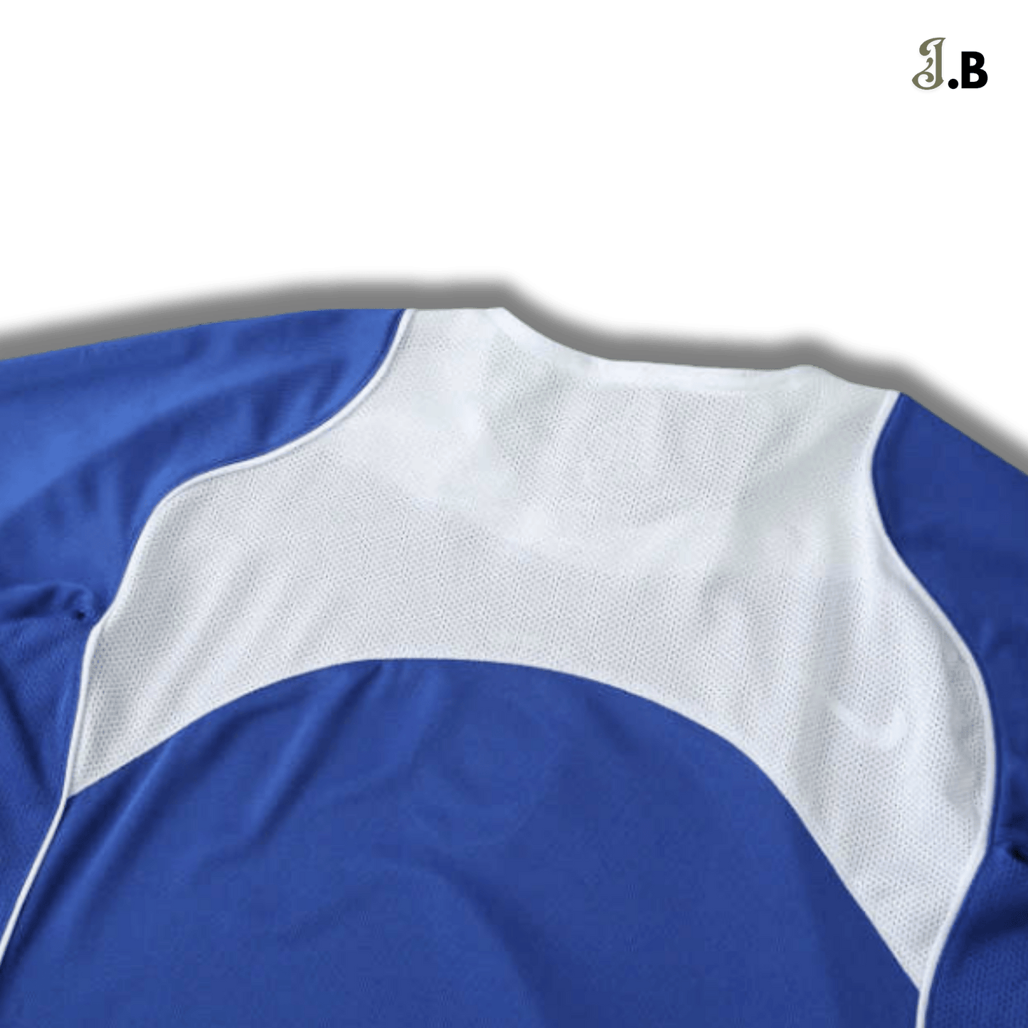 Brazil Vintage 04 Away Fan Version Blue Jersey - JogaBonito - Jersey