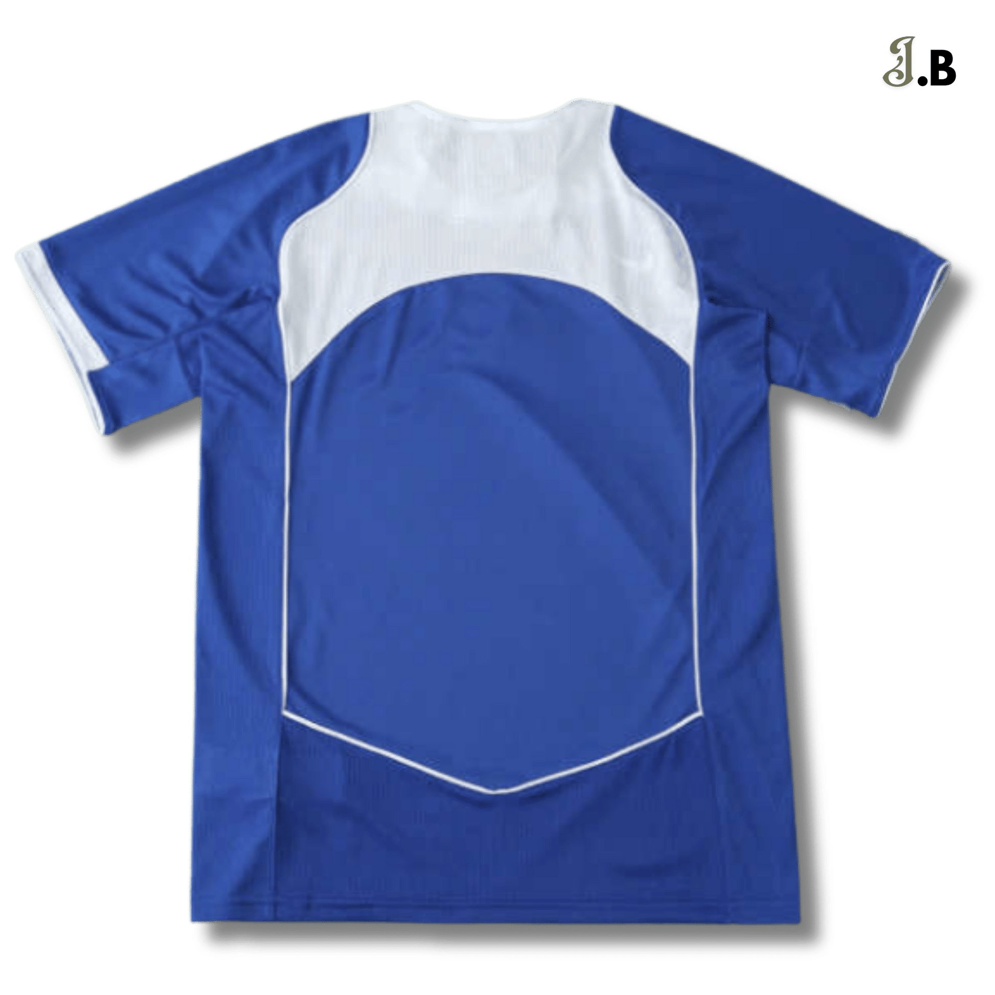 Brazil Vintage 04 Away Fan Version Blue Jersey - JogaBonito - Jersey