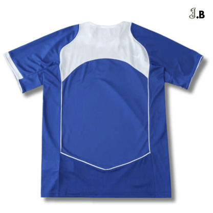 Brazil Vintage 04 Away Fan Version Blue Jersey - JogaBonito - Jersey
