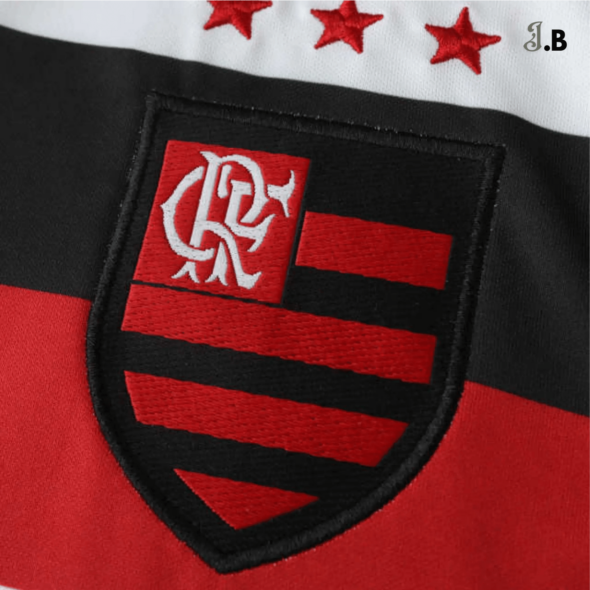 CR Flamengo Vintage 01 White Away Jersey - JogaBonito - Jersey