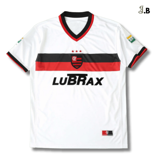 CR Flamengo Vintage 01 White Away Jersey - JogaBonito - Jersey