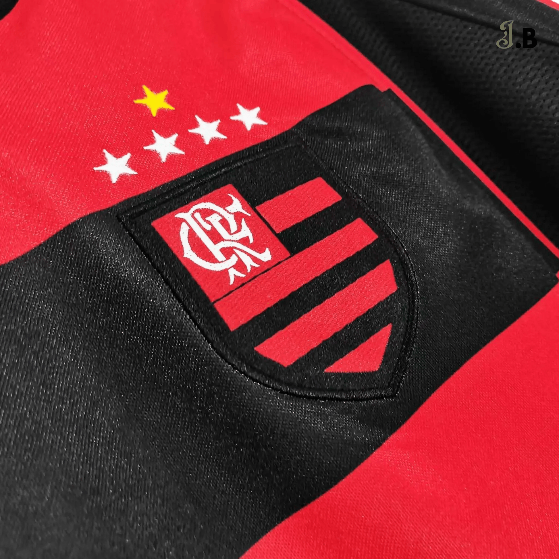 CR Flamengo Vintage 03 Red Home Jersey - JogaBonito - Jersey