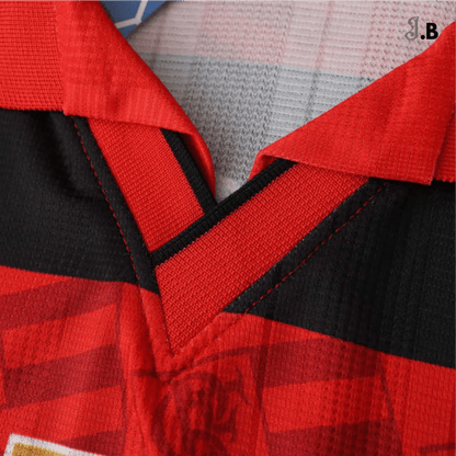 CR Flamengo Vintage 94 Striped Home Jersey - JogaBonito - Jersey