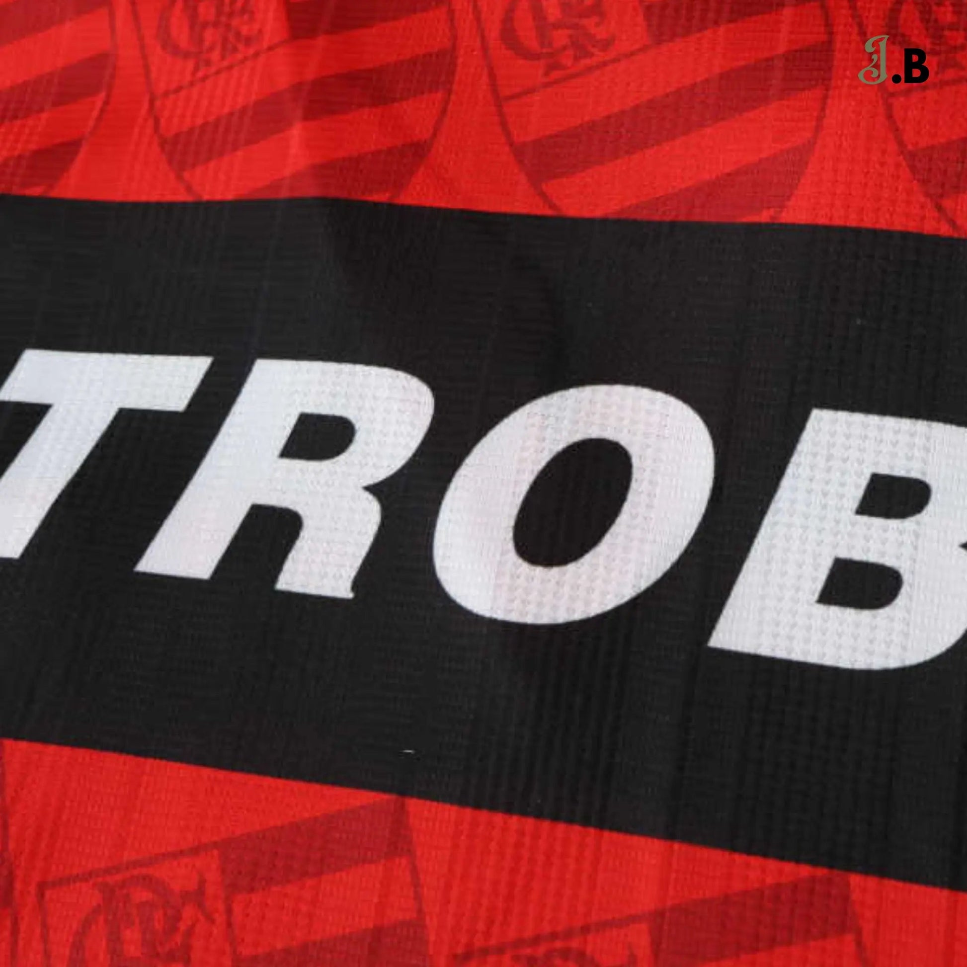 CR Flamengo Vintage 94 Striped Home Jersey - JogaBonito - Jersey